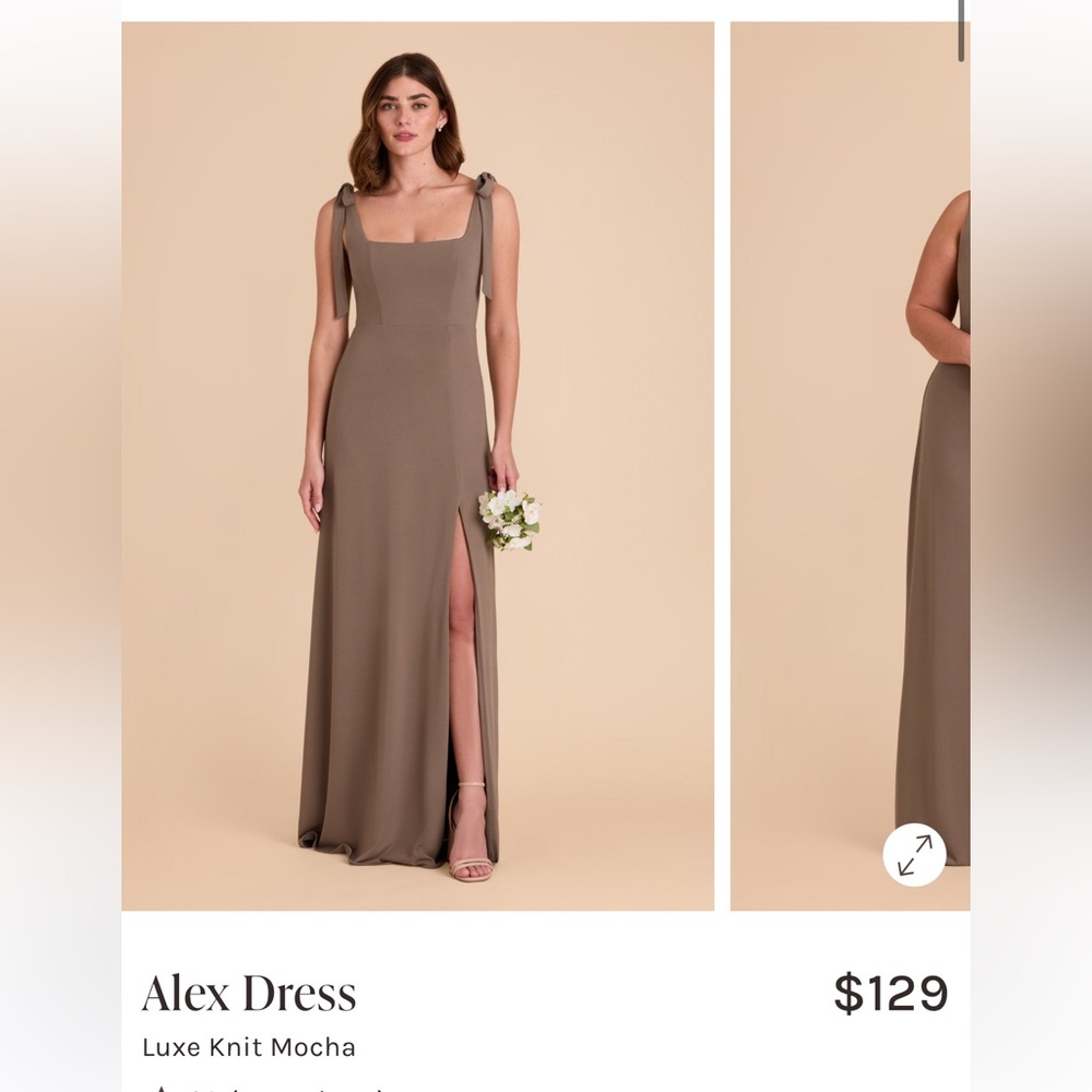 Birdy Grey Luxe Knit Mocha Alex Convertible Dress